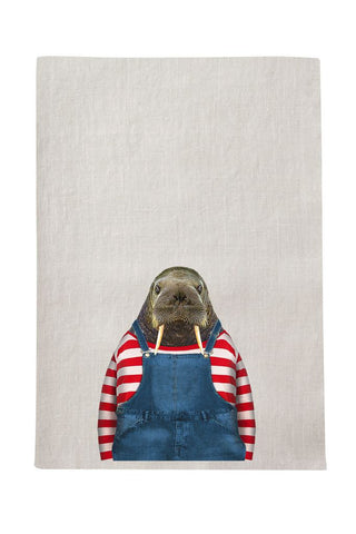 Walrus Tea Towel