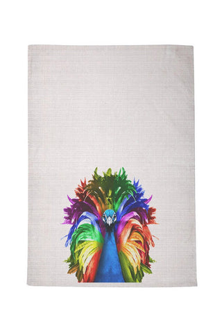 Pride Peacock Tea Towel