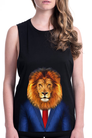 Women's Lion Tank