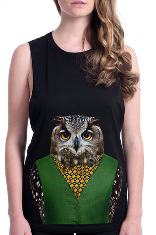 Women's Owl Tank