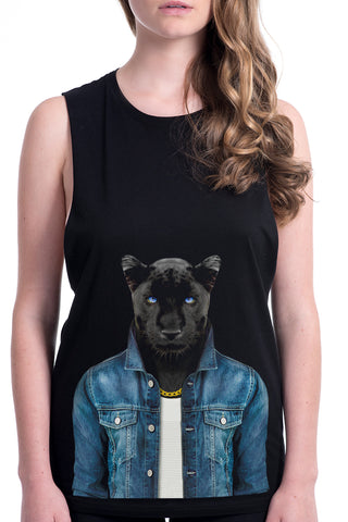 Women's Panther Male Tank